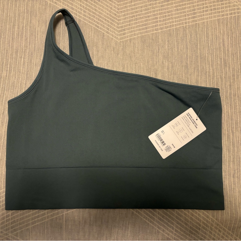 Athleta one shoulder top